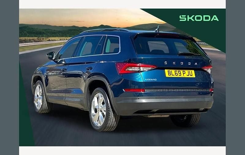 Usado Skoda Kodiaq 150 HP (110 kW) 2019 Azul SUV