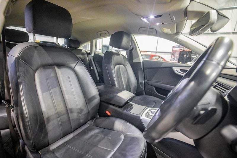 Used Audi A7 Sportback Black Edition 272 HP (200 kW) 2017 Grey Hatchback