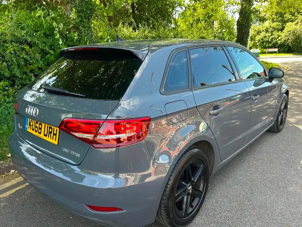 Used Audi A3 Sportback 150 HP (110 kW) 2018 Grey Hatchback