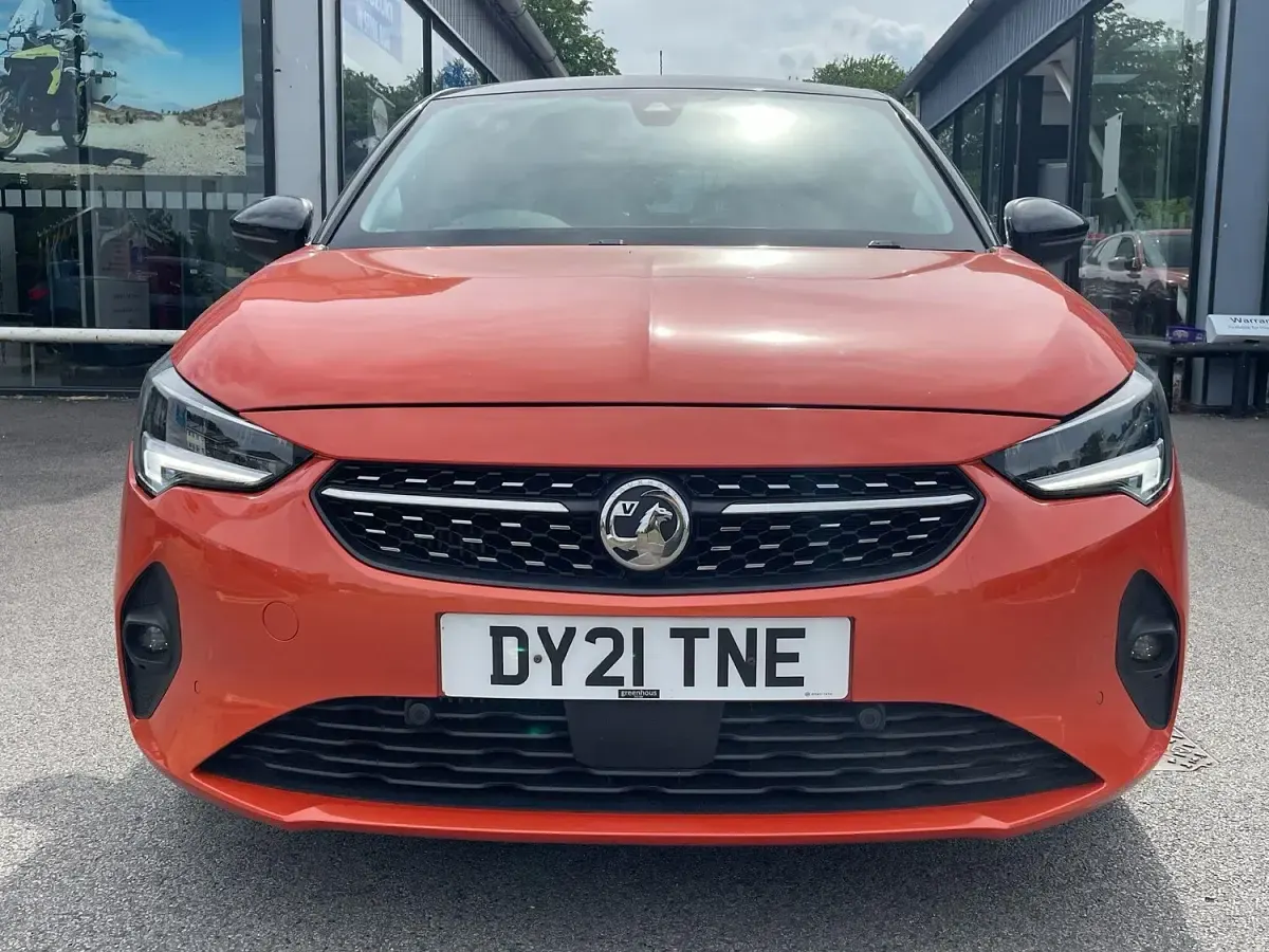 Used Vauxhall Corsa Elite 100 HP (73 kW) 2021 Orange Hatchback