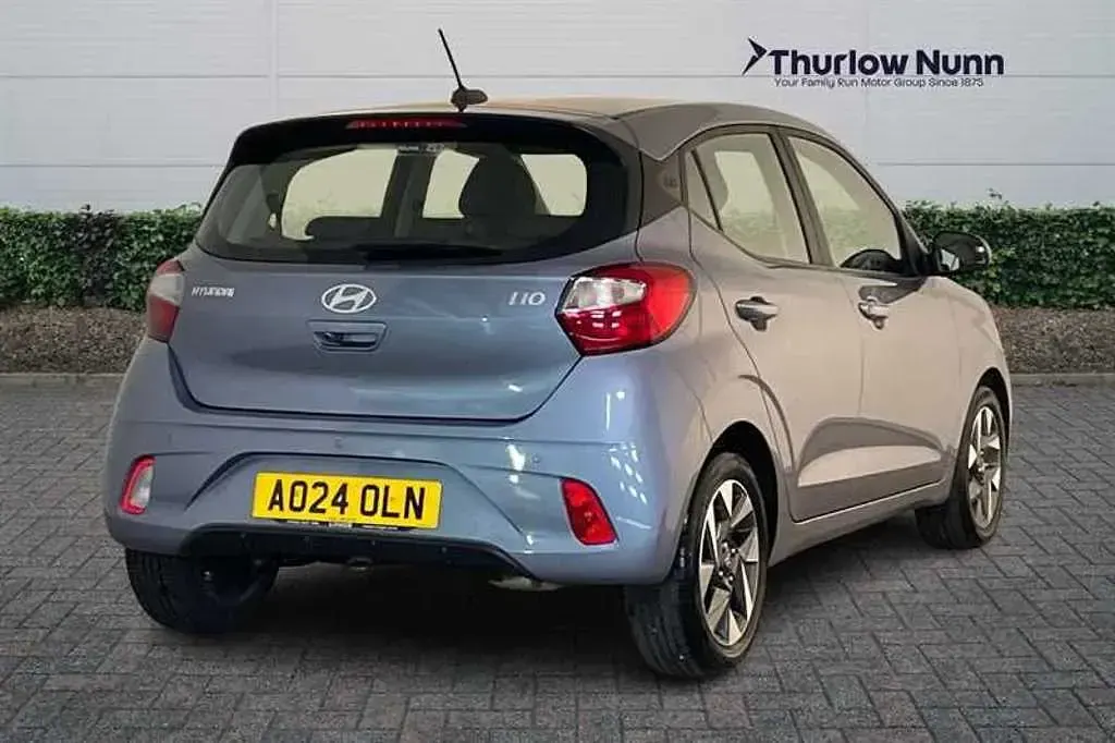 Used Hyundai i10 Advanced 67 HP (49 kW) 2024 Meta blue Hatchback