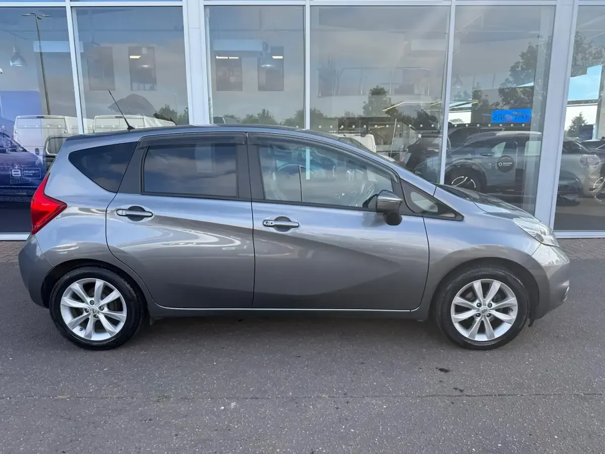 Used Nissan Note S 98 HP (72 kW) 2015 Grey Hatchback