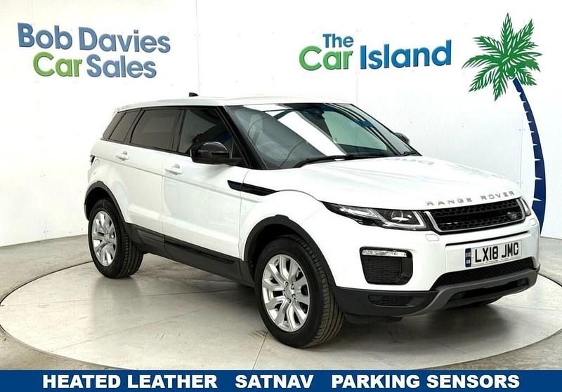 White Used 2018 Land Rover Range Rover evoque SE Estate | £10,600 (Good price) - Image 1/4