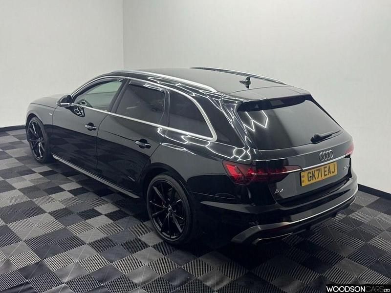 Used Audi A4 S-Line 163 HP (119 kW) 2021 Black Estate