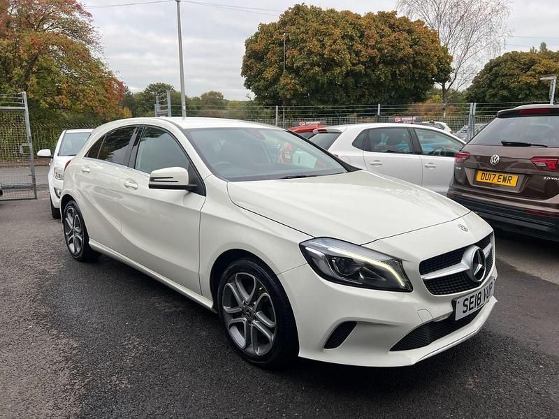 White Used 2018 Mercedes A180 Sport Edition Hatchback | £9,295 (Fair price) - Image 1/3