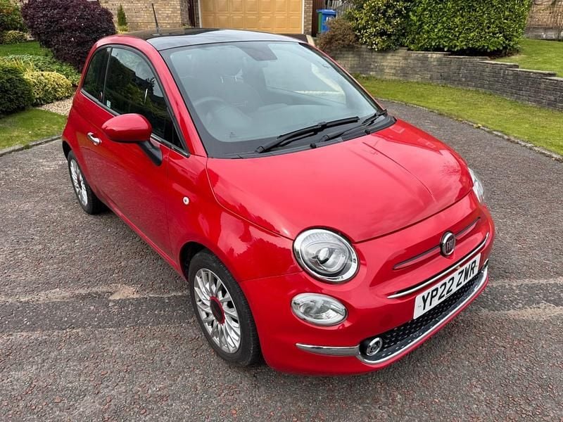 Red Used 2022 Fiat 500 Red Hatchback | £6,995 (Super price) - Image 1/4