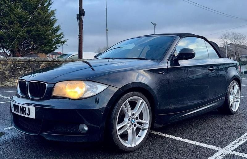 Used BMW 118 Cabriolet M Sport 140 HP (102 kW) 2011 Black Cabriolet