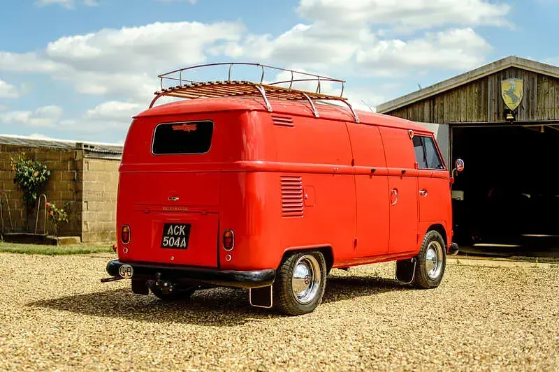 Used VW T3 1988 Red Van