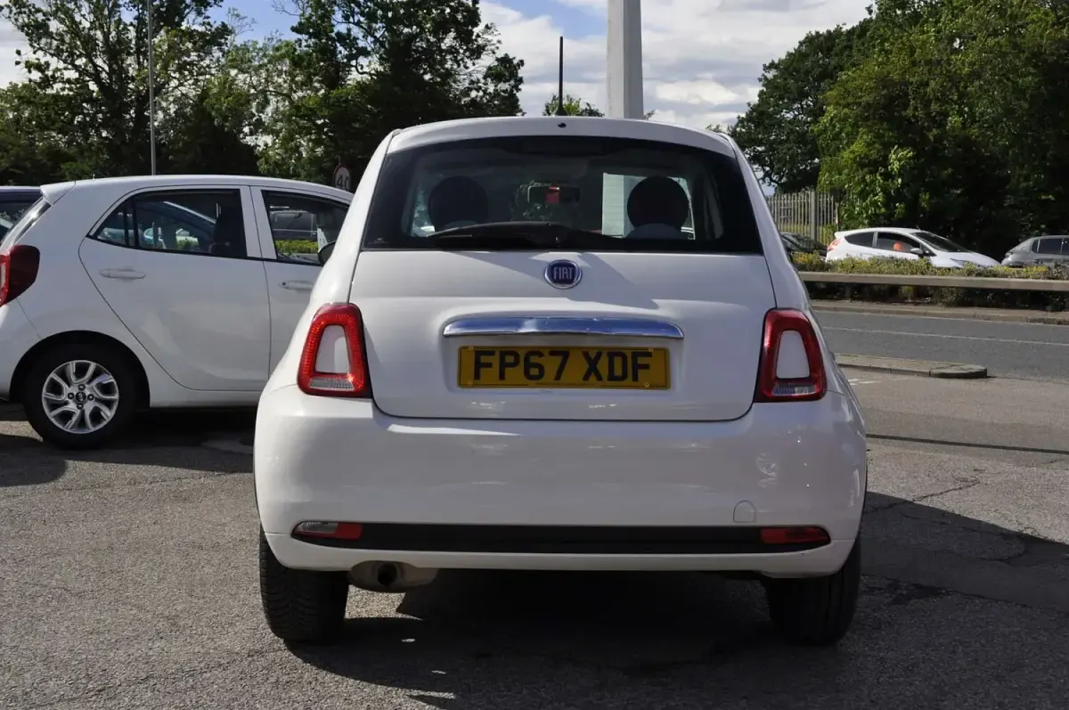 Used Fiat 500 Pop 69 HP (50 kW) 2017 White Hatchback