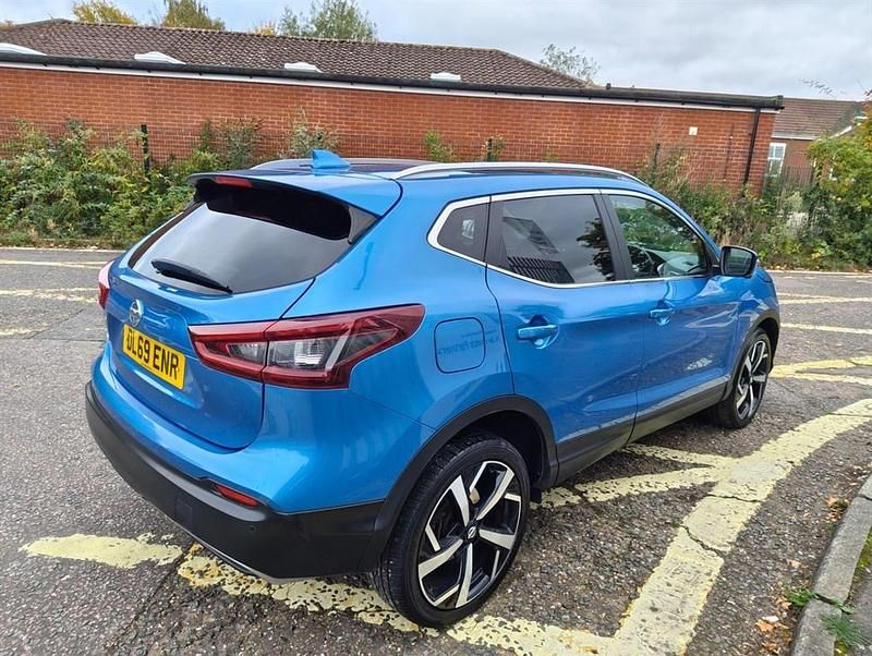 Used Nissan Qashqai Tekna 157 HP (115 kW) 2020 Blue SUV