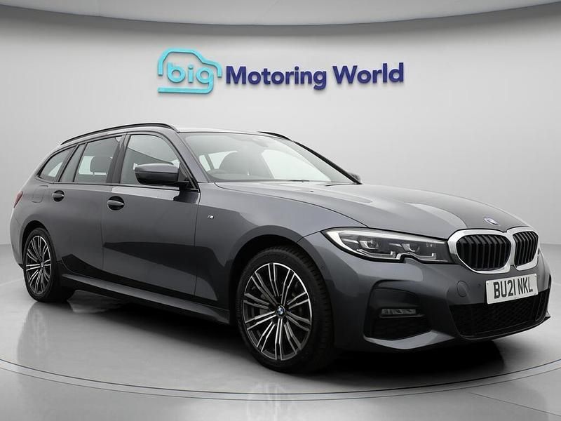 Grey Used 2021 BMW 330e M Sport Estate | £17,700 (Fair price) - Image 1/4