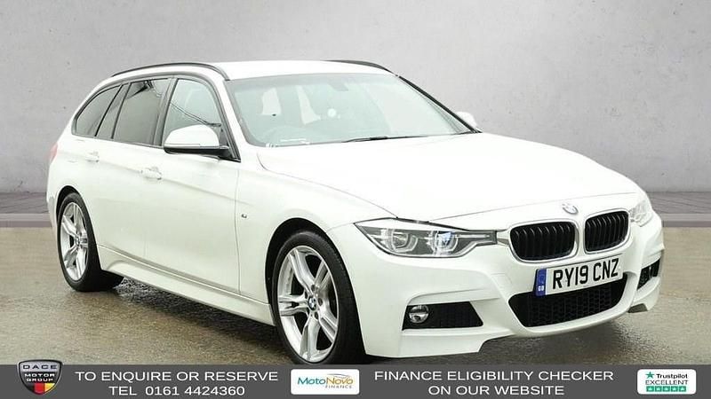 White Used 2019 BMW 320 M Sport Estate | £15,970 (Super price) - Image 1/4