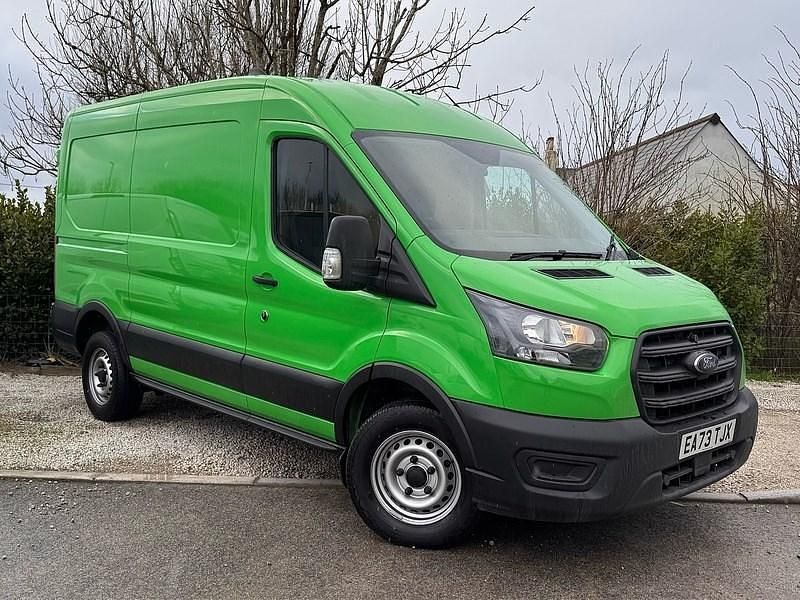 Used Ford Transit 130 HP (95 kW) 2024 Green Van