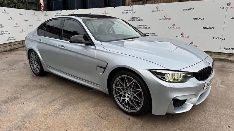 Used BMW M3 Competition Edition 2018 Blue Sedan