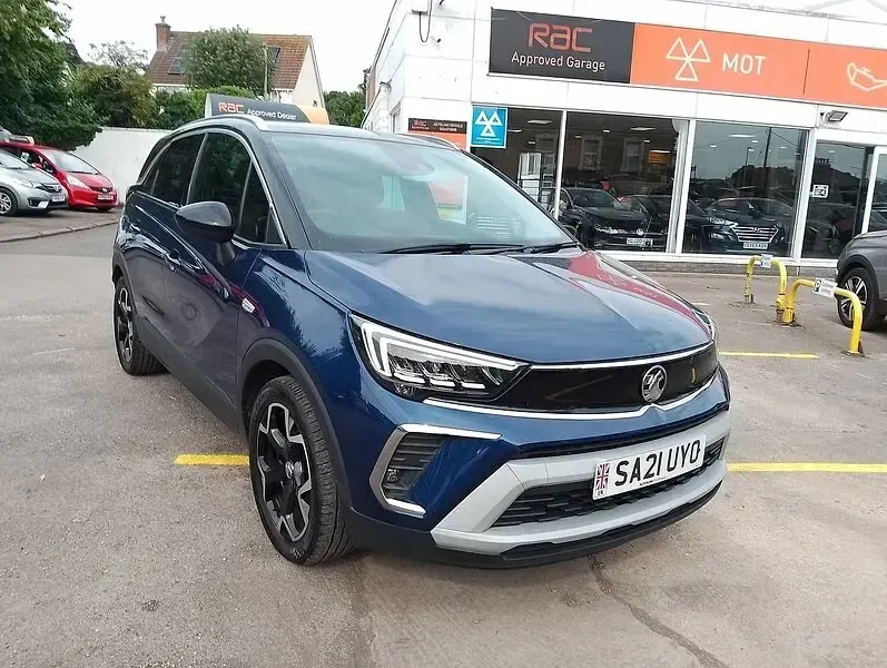 Used Vauxhall Crossland X SRi 2021 Blue SUV