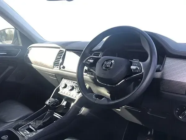 Used Skoda Kodiaq SE L Executive 150 HP (110 kW) 2023 Blue SUV