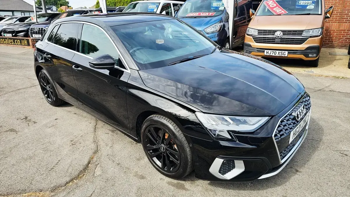Used Audi A3 Sport 2021 Black Sedan