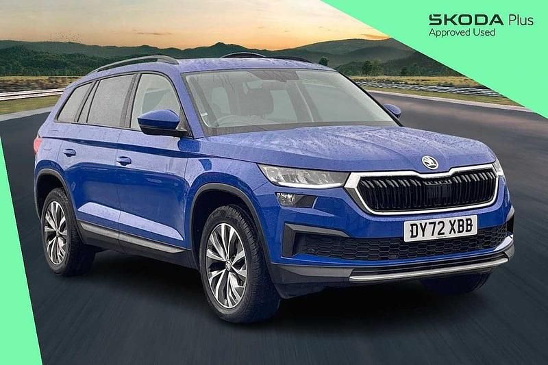 Blue Used 2022 Skoda Kodiaq SE Drive SUV | £22,995 (Fair price) - Image 1/4