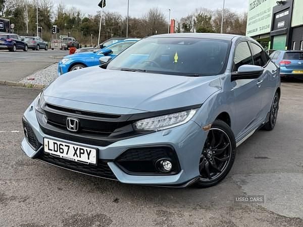 Used Honda Civic Sport Plus 182 HP (133 kW) 2017 Grey Hatchback