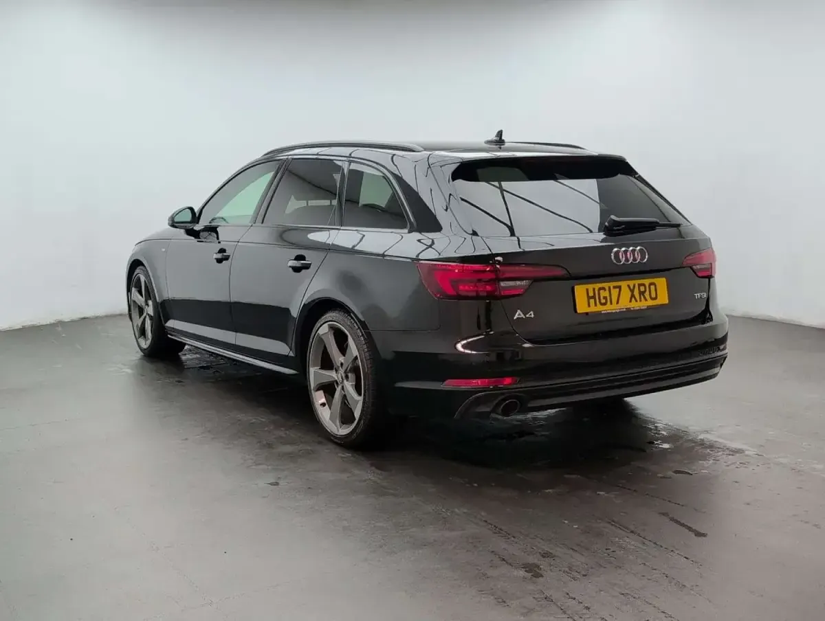 Used Audi A4 Black Edition 150 HP (110 kW) 2017 Black Estate