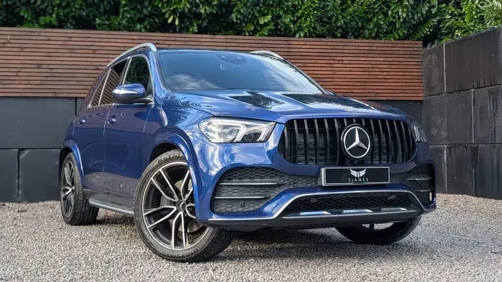 Used Mercedes GLE350 AMG line 2021 Blue SUV