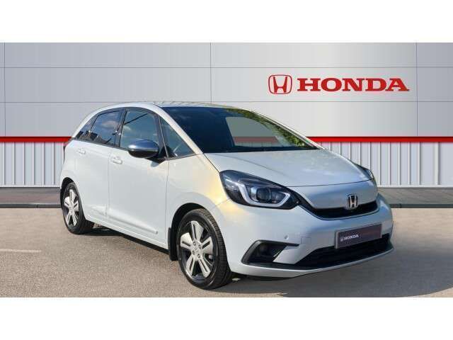 White Used 2021 Honda Jazz Hybrid Hatchback | £16,088 (Good price) - Image 1/4