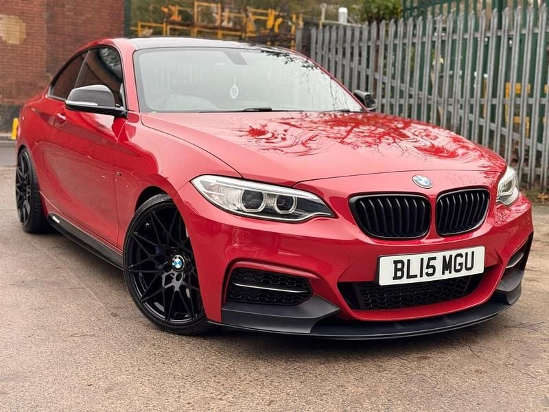 Used BMW M235 Shadowline 326 HP (239 kW) 2015 Red Coupe