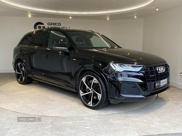 Used Audi Q7 S-Line 231 HP (169 kW) 2022 Black SUV