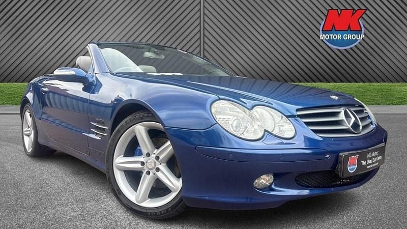 Blue Used 2005 Mercedes SL350 Cabriolet | £6,999 (A bit pricey) - Image 1/4