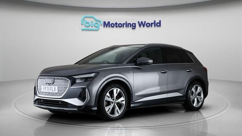 Used Audi Q4 e-tron S-Line 150 kW (204 HP) 2021 Grey SUV