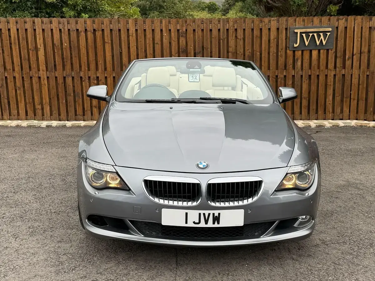 Used BMW 635 Cabriolet Sport Line 2010 Grey Cabriolet