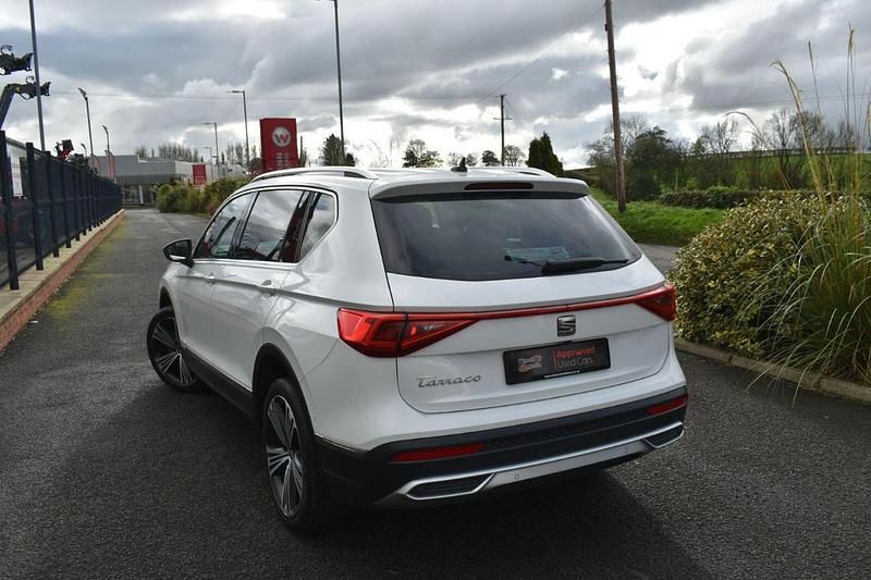 Used Seat Tarraco XCELLENCE Lux 150 HP (110 kW) 2022 White SUV