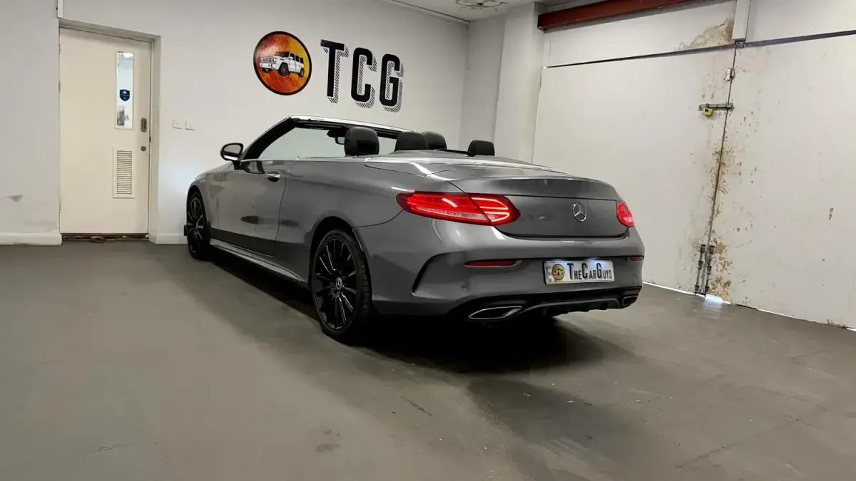 Used Mercedes C220 AMG Line Premium Plus 2017 Grey Cabriolet