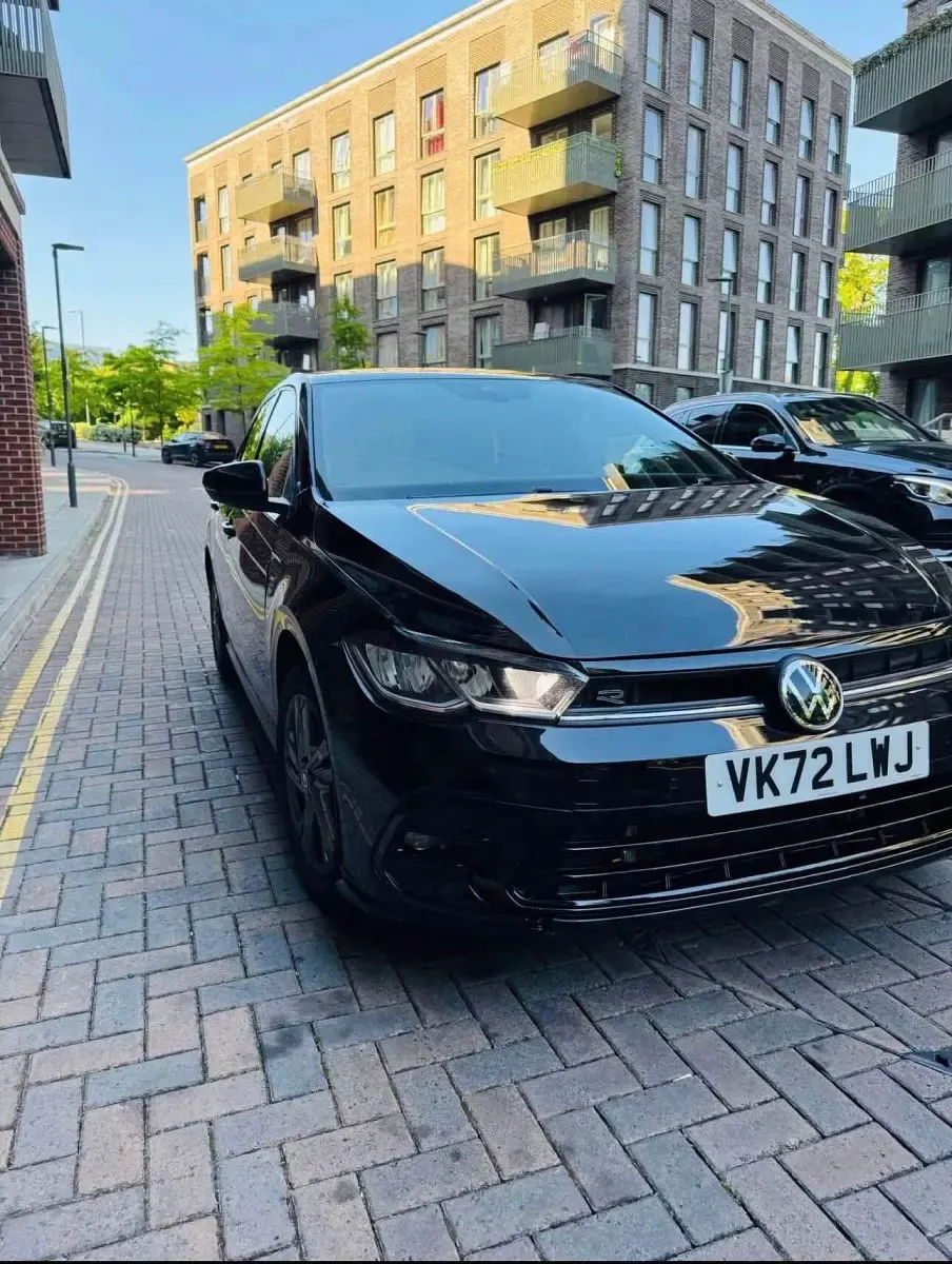 Used VW Polo R-line 2022 Black Hatchback
