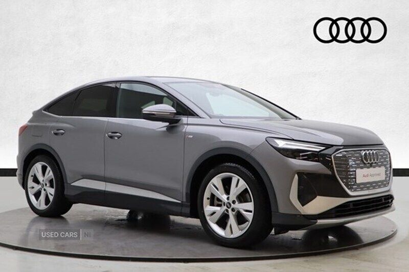 Used 2023 Audi Q4 Sportback e-tron S-Line SUV | £30,490 - Image 1/1