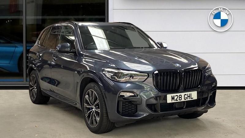 Grey Used 2020 BMW X5 M Sport SUV | £37,200 (A bit pricey) - Image 1/4