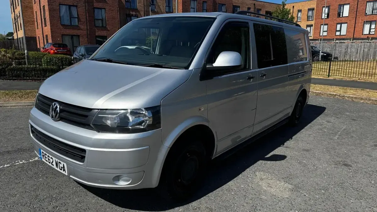 Used VW T5 102 HP (75 kW) 2012 Silver Van