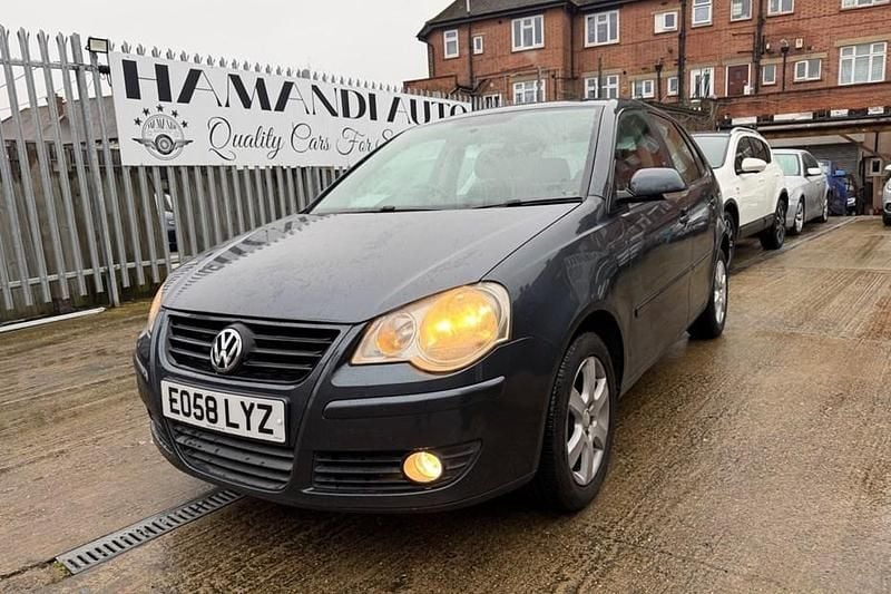 Used VW Polo Match 80 HP (58 kW) 2008 Grey Hatchback