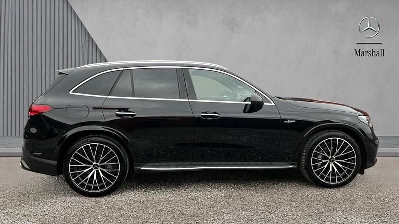 Used Mercedes GLC43 AMG Premium Plus 421 HP (309 kW) 2024 Obsidian black metallic Estate