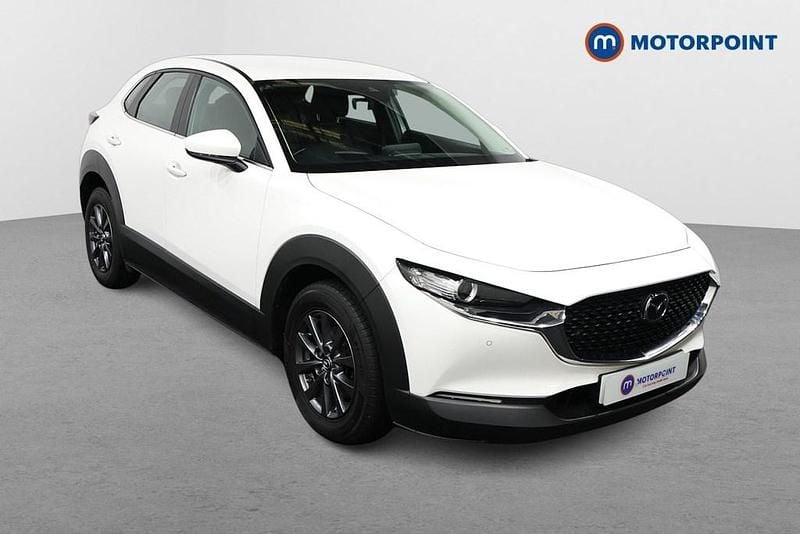 White Used 2021 Mazda CX-30 SUV | £14,699 (Good price) - Image 1/4