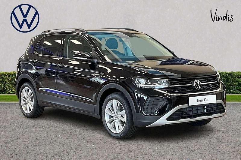 Black Used 2025 VW T-Cross Match SUV | £23,187 (Expensive) - Image 1/4