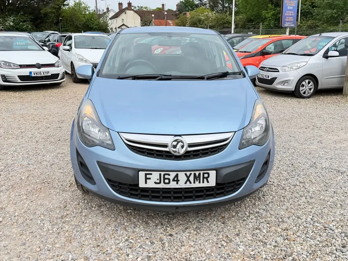 Used Vauxhall Corsa Design Edition 2014 Blue Hatchback