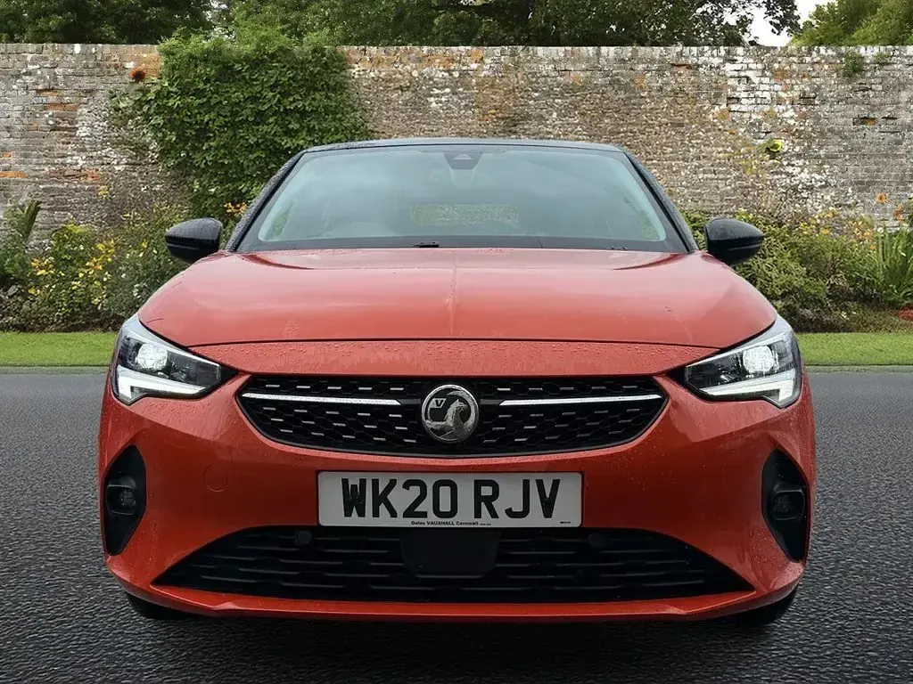 Used Vauxhall Corsa-e Elite 100 kW (136 HP) 2020 Orange Hatchback