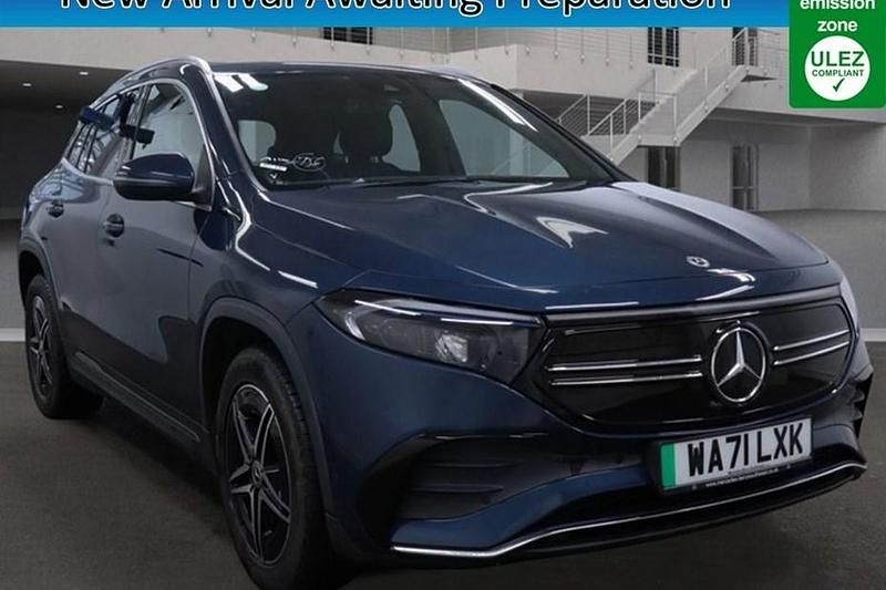 Used Mercedes EQA250 AMG line 139 kW (190 HP) 2021 Blue SUV