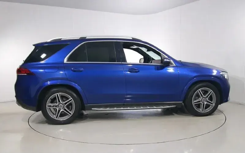 Used Mercedes GLE350 AMG line 272 HP (200 kW) 2021 Blue SUV