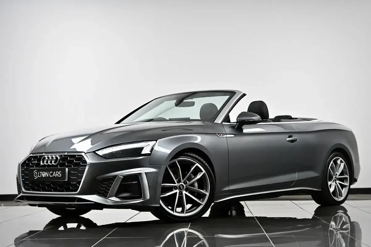 Used Audi A5 Cabriolet S-Line 2021 Grey Cabriolet