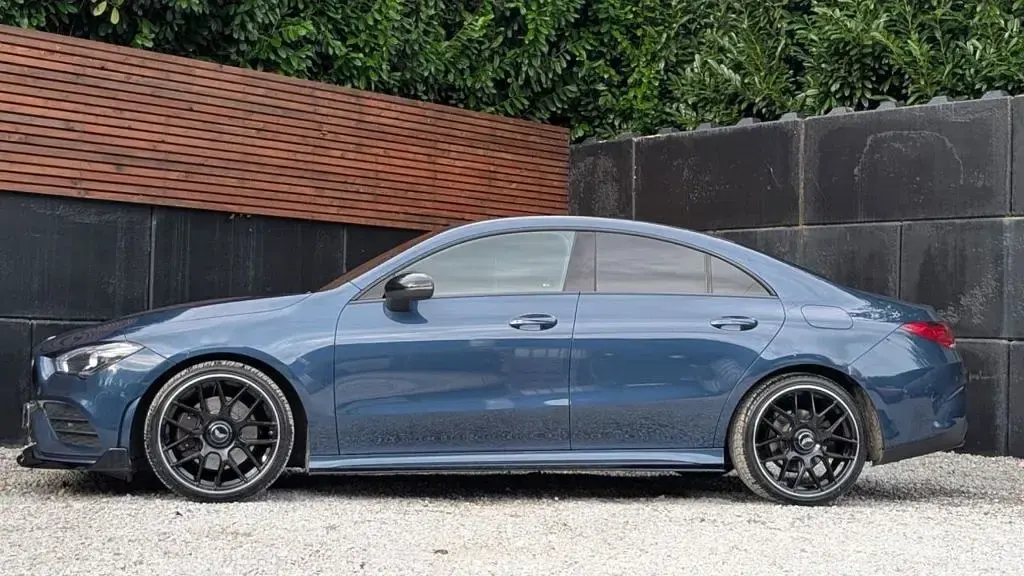 Used Mercedes CLA200 AMG Line Premium 2022 Blue Coupe