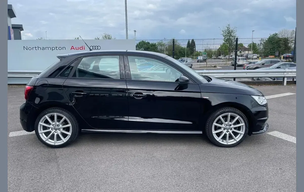 Used Audi A1 S-Line 123 HP (90 kW) 2018 Black Hatchback