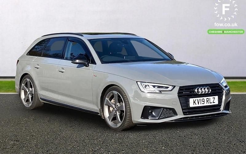 Used Audi A4 S-Line 245 HP (180 kW) 2019 Grey Estate
