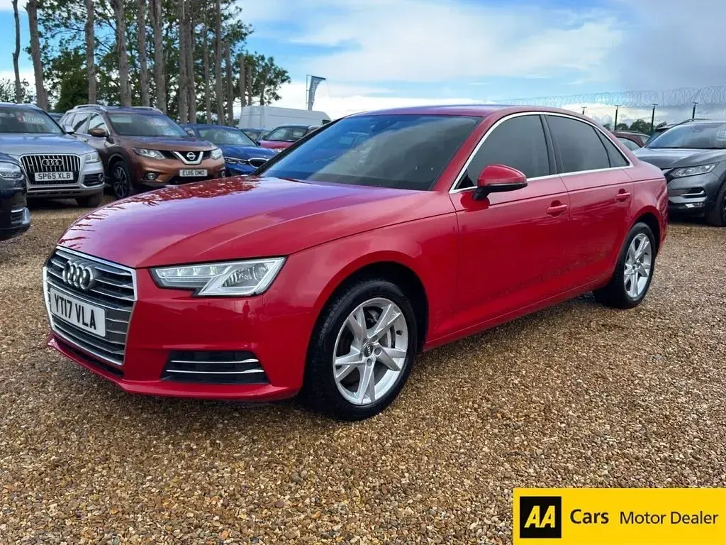 Used Audi A4 Sport 190 HP (139 kW) 2017 Red Sedan